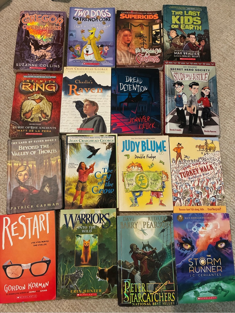 Mixed children chapter books lot of 16